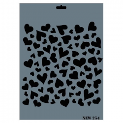 Mey İthalat® Rich New Seri N-254 Stencil 35x25 cm