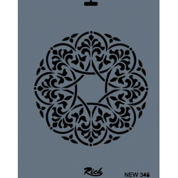 Mey İthalat® Rich New Seri N-346 Stencil 35x25 cm