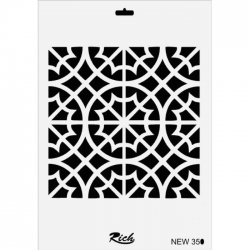 Mey İthalat® Rich New Seri N-350 Stencil 35x25 cm