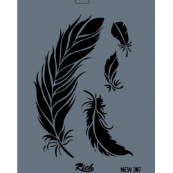 Mey İthalat® Rich New Seri N-387 Stencil 35x25 cm