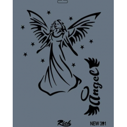 Mey İthalat® Rich New Seri N-391 Stencil 35x25 cm