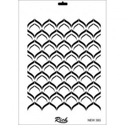 Mey İthalat® Rich New Seri N-393 Stencil 35x25 cm