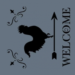 Mey İthalat® Rich New Seri N-416 Stencil 35x25 cm