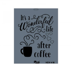 Mey İthalat® Rich New Seri N-418 Stencil 35x25 cm