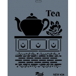 Mey İthalat® Rich New Seri N-434 Stencil 35x25 cm