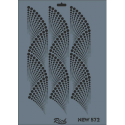 Mey İthalat® Rich New Seri N-572 Stencil 35x25 cm