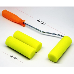 Mey İthalat® Rich Sarı Sünger Rulo Seti  10 cm