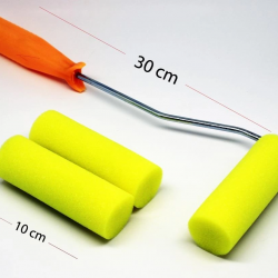 Mey İthalat® Rich Sarı Sünger Rulo Seti  10 cm