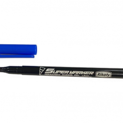 Mey İthalat® Rikoty G-0921 Mavi 1 mm Uçlu Süper Marker Kalem