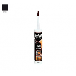 Mey İthalat® Selsil Ateş Mastiği Siyah 300 ml 1500 Dereceye Dayanıklı