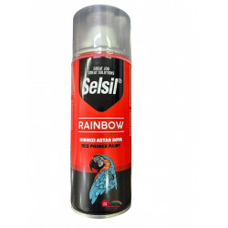 Mey İthalat® Selsil Rainbow Akrilik Sprey Astar 3009 Kırmızı