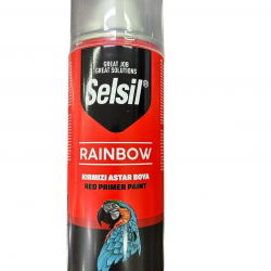 Mey İthalat® Selsil Rainbow Akrilik Sprey Astar 3009 Kırmızı