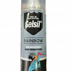 Mey İthalat® Selsil Rainbow Akrilik Sprey Astar 7042 Gri