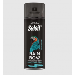 Mey İthalat® Selsil Rainbow Akrilik Sprey Boya 9010 Mat Beyaz