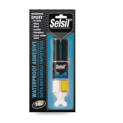 Mey İthalat® Selsil Suya Dayanıklı Epoksi Şeffaf Yapıştırıcı 28 gr