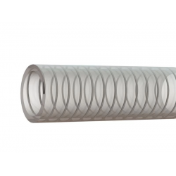 Mey İthalat® Sertsan 19 mm Şeffaf Çelik Telli Emiş Hortumu 5 Metre