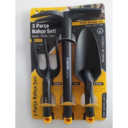 Mey İthalat® SGS 3120 Plastik Bahçe Seti 3 Parça