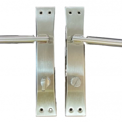 Mey İthalat® Sofuoğlu Fırat Florya Nikel Saten WC Kapı Kolu