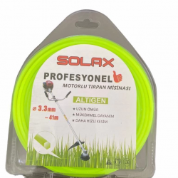 Mey İthalat® Solax Altıgen Tırpan Misinası 3,3 mm 41 Metre