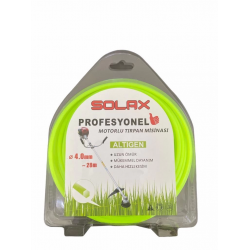 Mey İthalat® Solax Altıgen Tırpan Misinası 4 mm 28 Metre