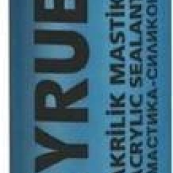Mey İthalat® Soudal Acryrub Silikonize Mastik 310 ml Antrasit