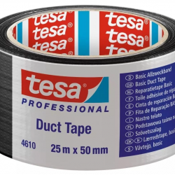 Mey İthalat® Tesa 4610 Duck Bantı Siyah 50 mm 25 Metre