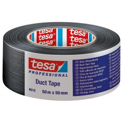 Mey İthalat® Tesa 4610 Duck Bantı Siyah  50 mm 50 Metre