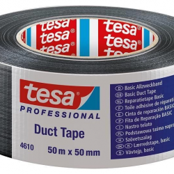 Mey İthalat® Tesa 4610 Duck Bantı Siyah  50 mm 50 Metre