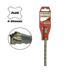Mey İthalat® Todrill TD50571 8X260 Sds Plus 4 Elmaslı Matkap Ucu