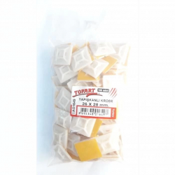 Mey İthalat® Topart 01649 28X28 Yapışkan Kroşe (100 Adet)