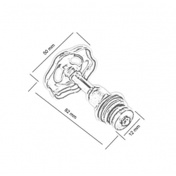 Mey İthalat® Topsan Stop Vana Takımı 1/2