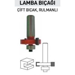 Mey İthalat® Topshop 14440 Çift Bıçak Rulmanlı Freze Lamba Bıçağı 6X12 mm