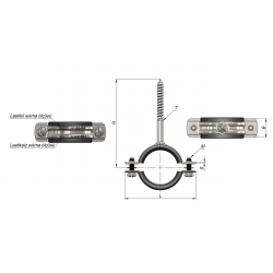 Mey İthalat® Trifonlu Boru Kelepçesi 2'lik