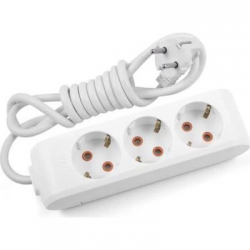Mey İthalat® Viko Multi-let 3 lü 5 Metre Topraklı Grup Priz