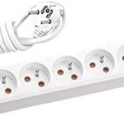 Mey İthalat® Viko Multi-let Kablolu Grup Priz 6 lü 2 Metre