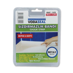 Mey İthalat® Vodaseal Küvet Kenar Sızdırmazlık Bandı 38 mm 3,35 Metre