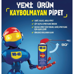 Mey İthalat® WD 40 Smart Straw Pas Sökücü Yağlayıcı 350 ml