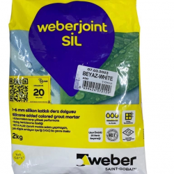 Mey İthalat® Weber Joint Sil 400 Beyaz Derz Dolgu 2 Kg
