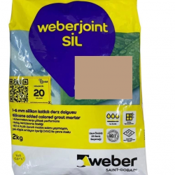 Mey İthalat® Weber Joint Sil 414 Granit Gri Derz Dolgu 2 Kg