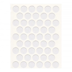 Mey İthalat® Yapışkanlı Vida Tapası (Beyaz) 10 mm