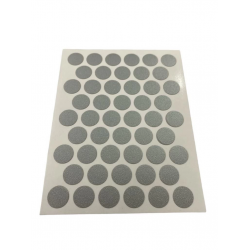 Mey İthalat® Yapışkanlı Vida Tapası Metalik Gri 14 mm