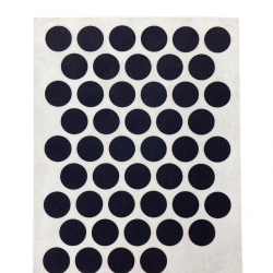 Mey İthalat® Yapışkanlı Vida Tapası Siyah 14 mm