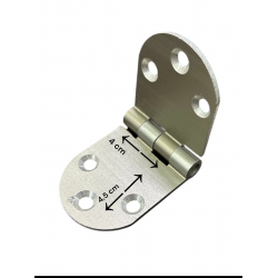 Mey İthalat® Yüksel Oval Alüminyum Kasa Menteşesi 4 cm