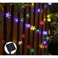 Solar 5m 50 Led Papatya RGB 8 Fonksiyonlu