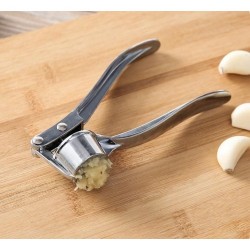 Paslanmaz Çelik Yuvarlak Hazneli Sarımsak Presi