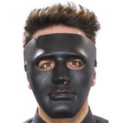 Siyah Renk Hip Hop Anonim Jabbawockeez Dans Maskesi 18x19 cm