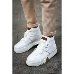 MN057 - GBZ Ghost Line Erkek Bot BEYAZ / BEYAZ