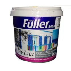 Mey İthalat® Füller Sulux Siyah 0,75 Litre Su Bazlı Yağlı Boya